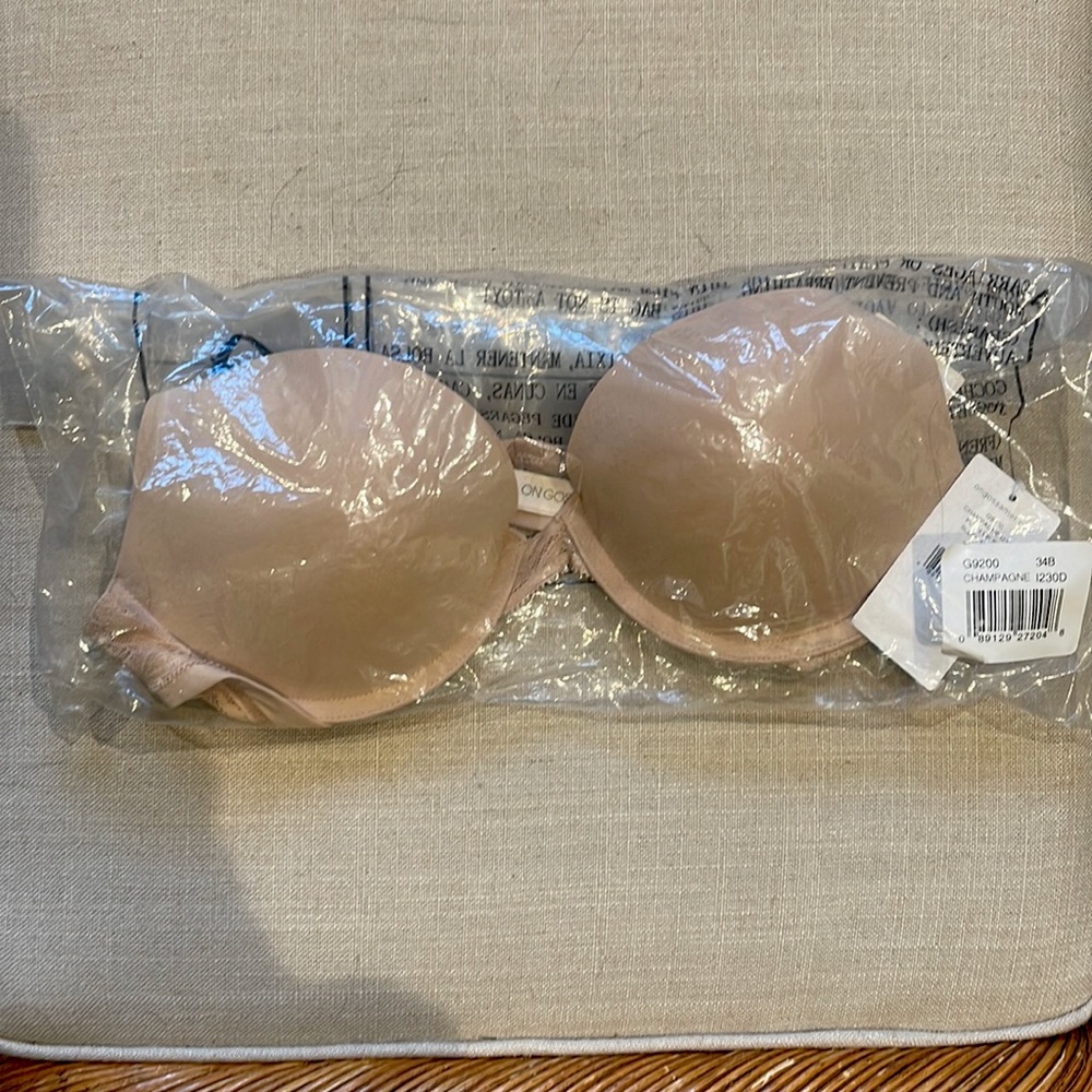 On Gossamer Nude Push-up Bra - New with tags